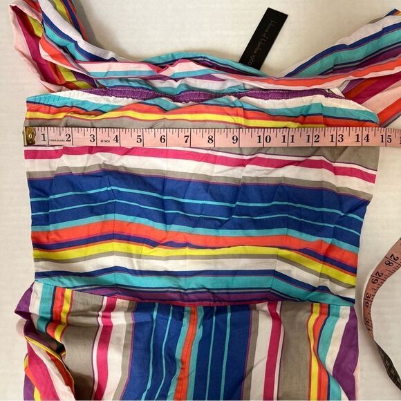 NWT Revolve x House of Harlow 1960 Hugh Jumpsuit in Multi Stripe | Size S - Picture 9 of 12